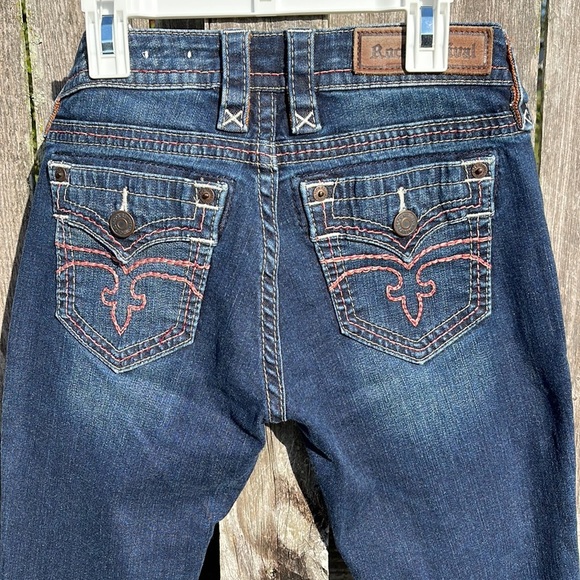 Rock Revival Denim - ROCK revival jeans, size 26/31. Open back pockets style, Olivia skinny #404